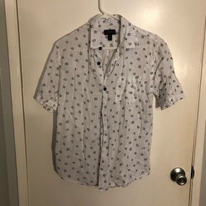 button down short sleeve shirt